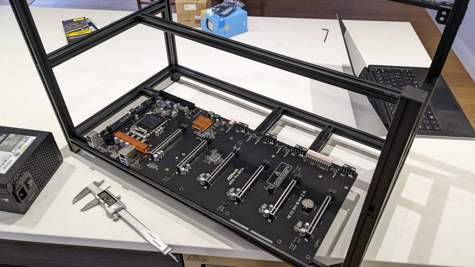 How to build a watercooled crypto mining rig